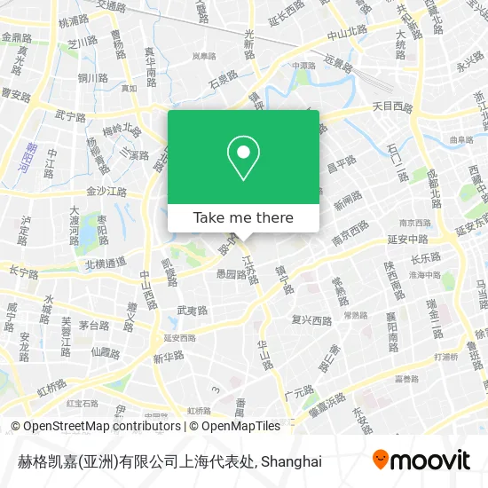赫格凯嘉(亚洲)有限公司上海代表处 map