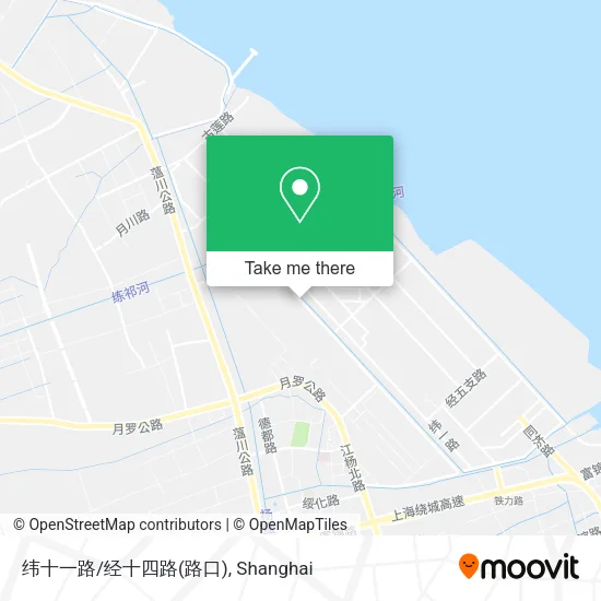 纬十一路/经十四路(路口) map
