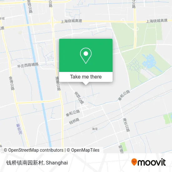 钱桥镇南园新村 map