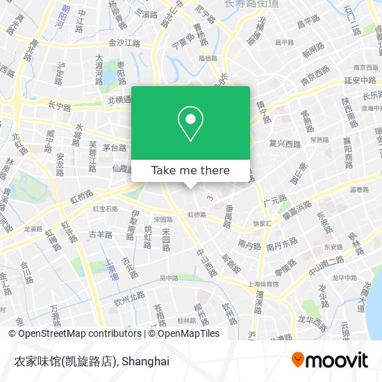 农家味馆(凯旋路店) map