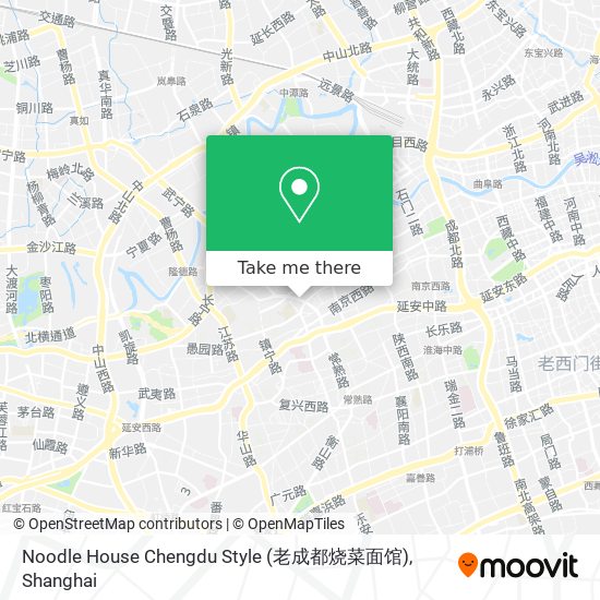 Noodle House Chengdu Style (老成都烧菜面馆) map