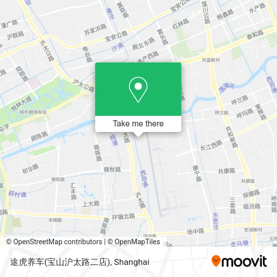 途虎养车(宝山沪太路二店) map