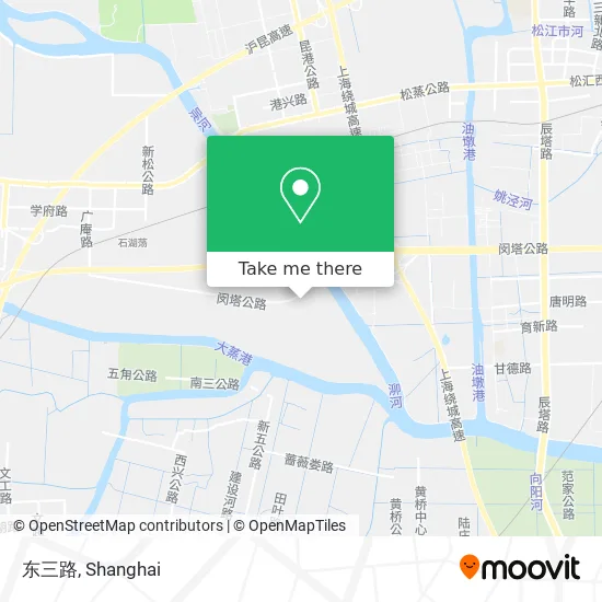 东三路 map