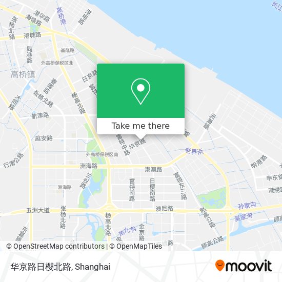 华京路日樱北路 map