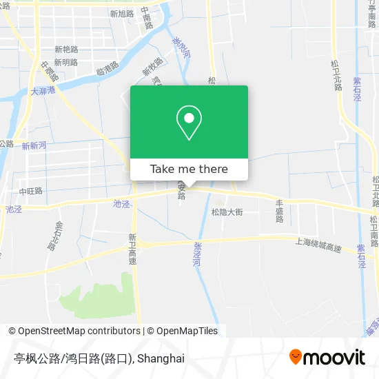 亭枫公路/鸿日路(路口) map