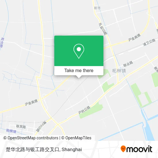 楚华北路与银工路交叉口 map