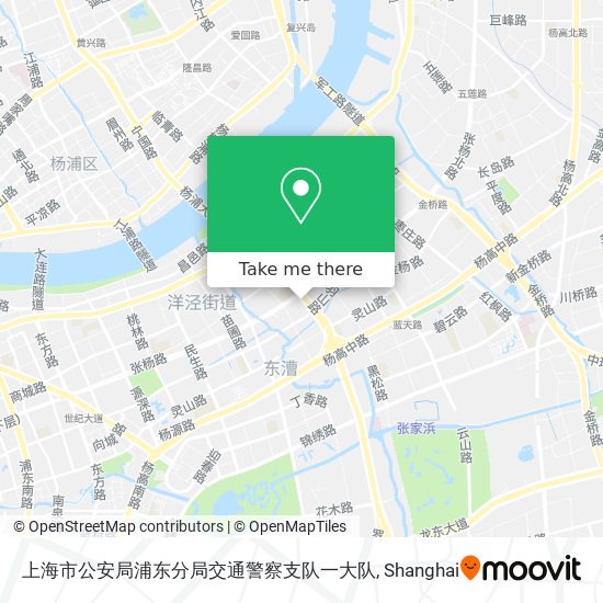 上海市公安局浦东分局交通警察支队一大队 map