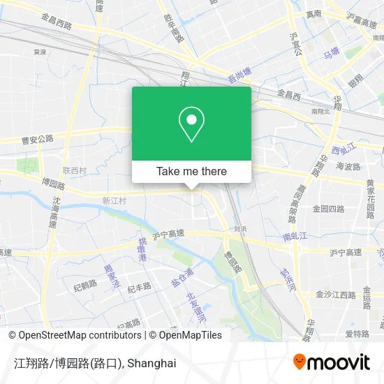 江翔路/博园路(路口) map