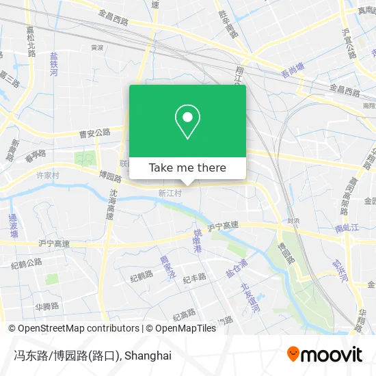 冯东路/博园路(路口) map