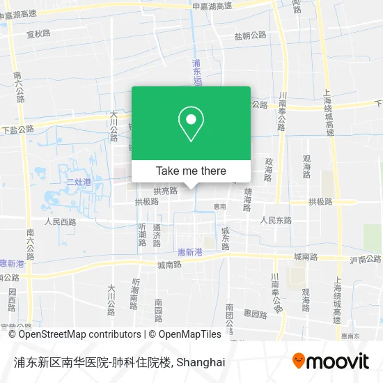 浦东新区南华医院-肺科住院楼 map