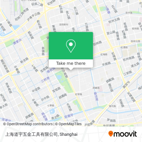 上海道宇五金工具有限公司 map