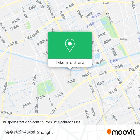 涞亭路淀浦河桥 map