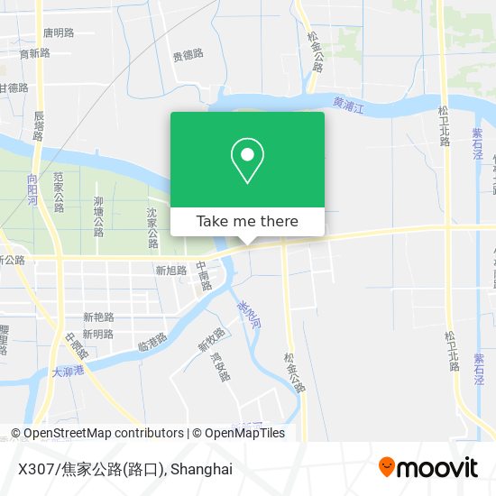 X307/焦家公路(路口) map