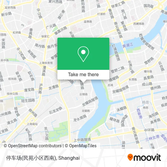 停车场(民苑小区西南) map