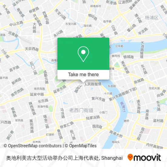 奥地利美吉大型活动举办公司上海代表处 map