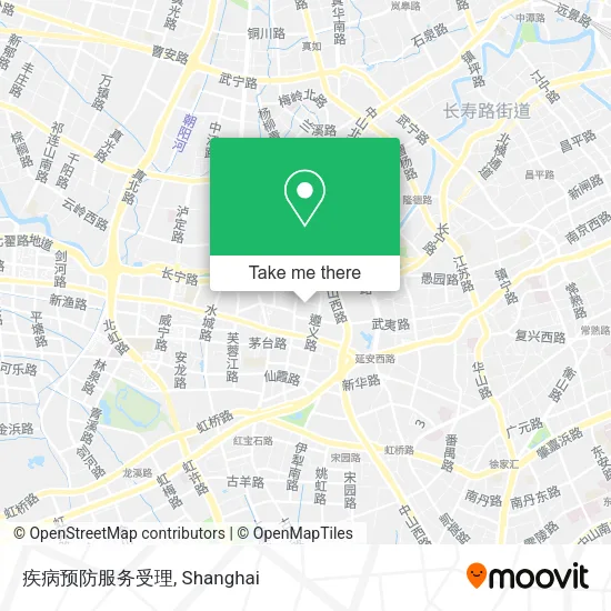 疾病预防服务受理 map