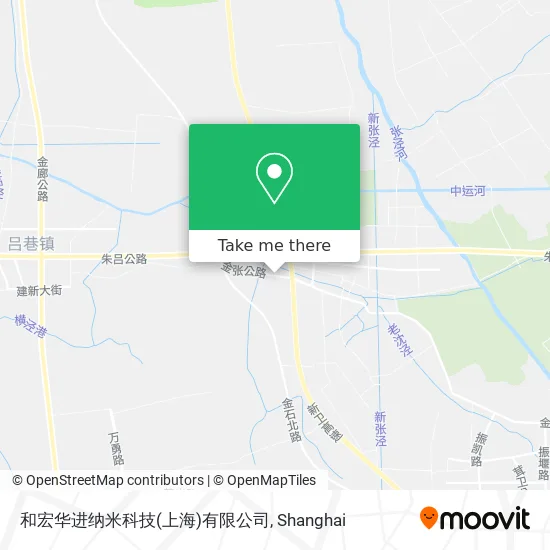 和宏华进纳米科技(上海)有限公司 map