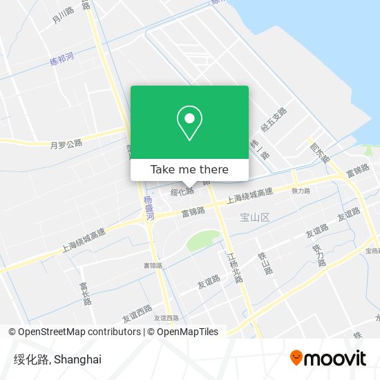 绥化路 map