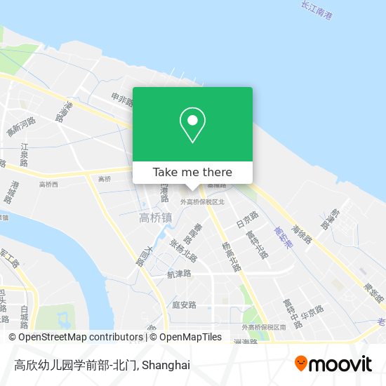 高欣幼儿园学前部-北门 map