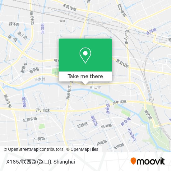 X185/联西路(路口) map