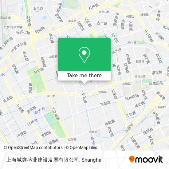 上海城隧盛业建设发展有限公司 map