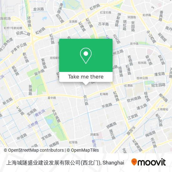 上海城隧盛业建设发展有限公司(西北门) map