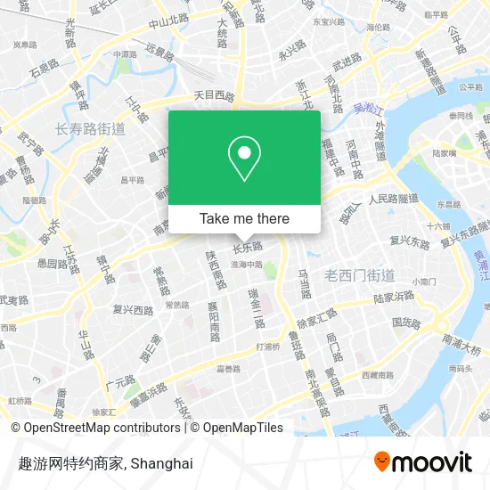 趣游网特约商家 map