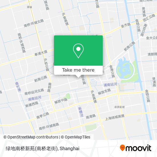 绿地南桥新苑(南桥老街) map