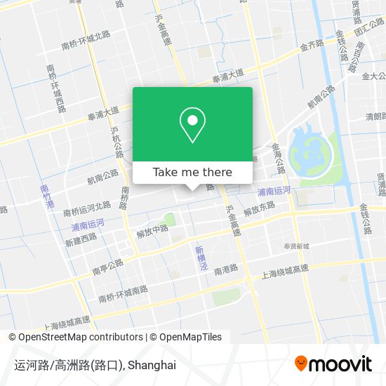 运河路/高洲路(路口) map