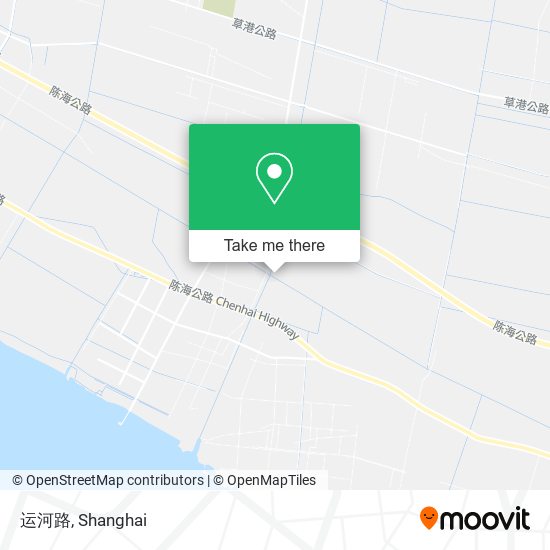 运河路 map