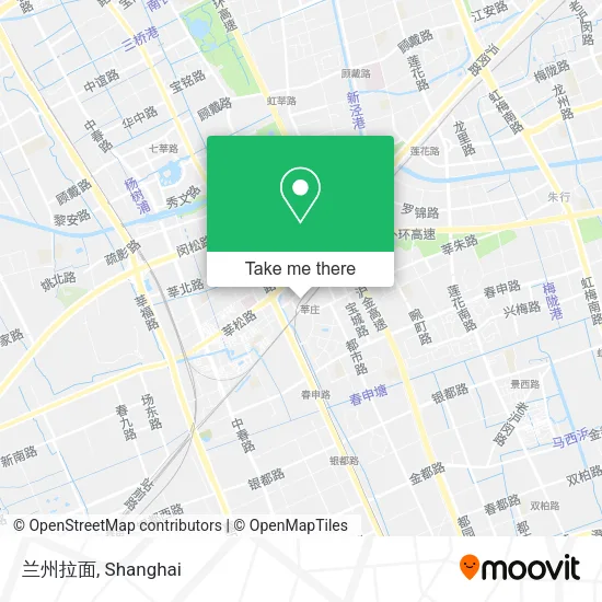 兰州拉面 map
