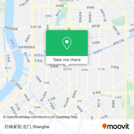 巨峰家苑-北门 map
