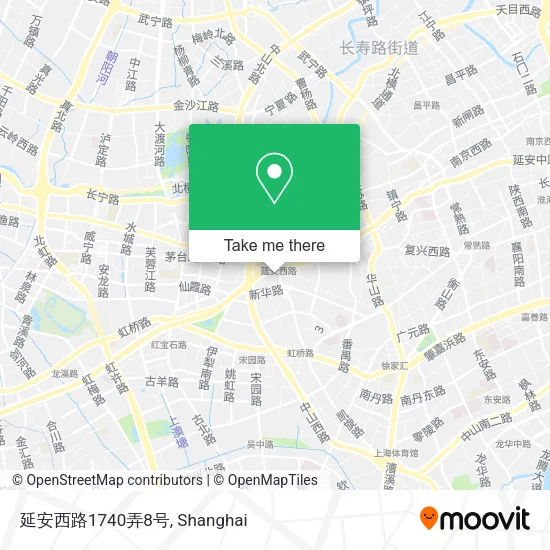 延安西路1740弄8号 map