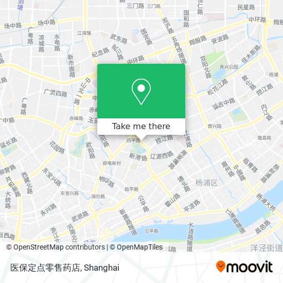 医保定点零售药店 map