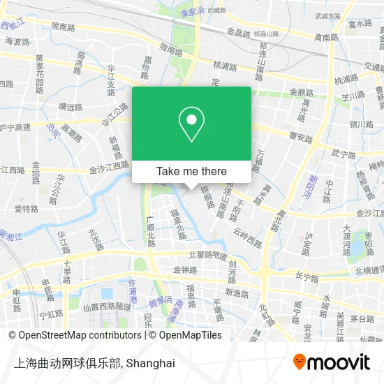 上海曲动网球俱乐部 map