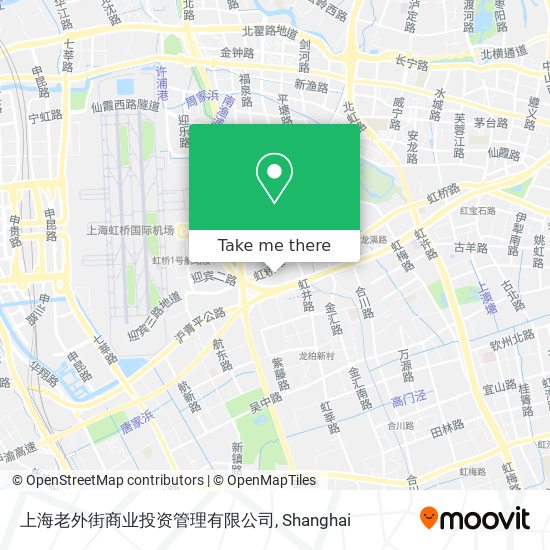 上海老外街商业投资管理有限公司 map