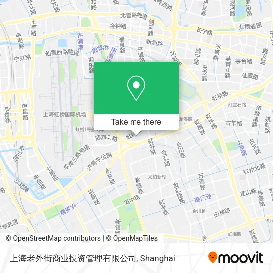 上海老外街商业投资管理有限公司 map