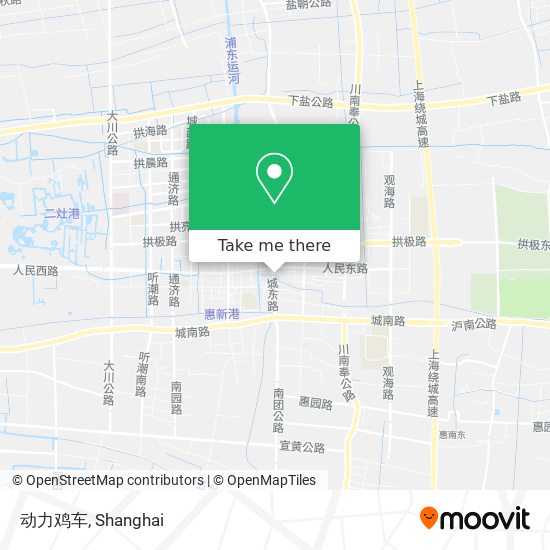 动力鸡车 map