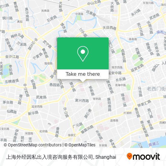 上海外经因私出入境咨询服务有限公司 map