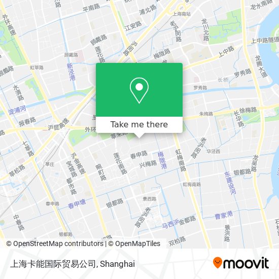 上海卡能国际贸易公司 map