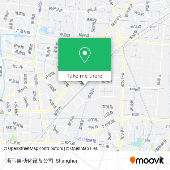 沥马自动化设备公司 map