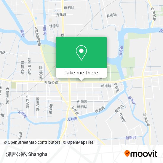 泖唐公路 map