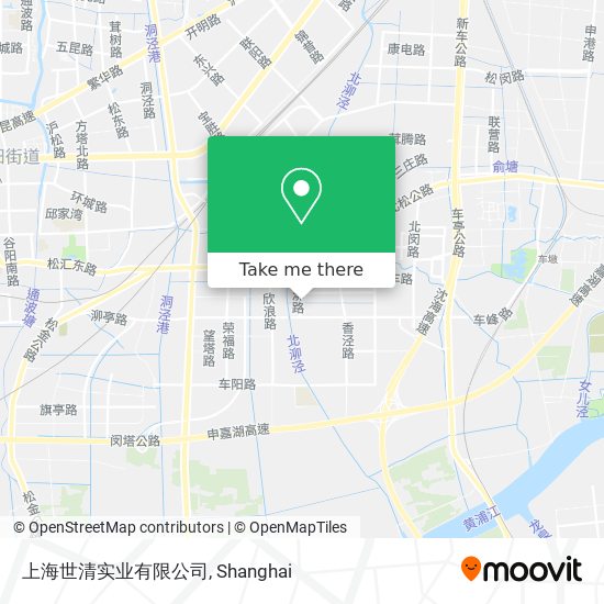 上海世清实业有限公司 map