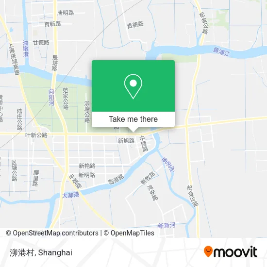 泖港村 map