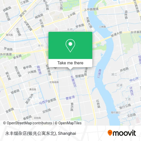 永丰烟杂店(银兆公寓东北) map