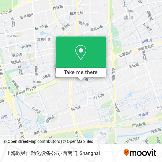 上海欣经自动化设备公司-西南门 map