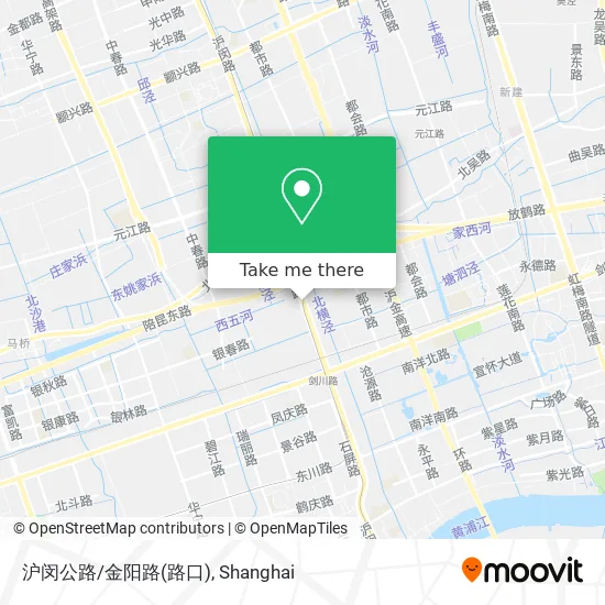 沪闵公路/金阳路(路口) map