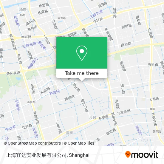 上海宜达实业发展有限公司 map