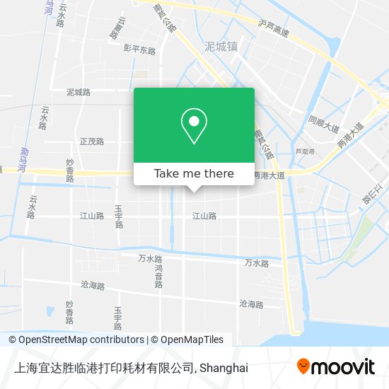上海宜达胜临港打印耗材有限公司 map