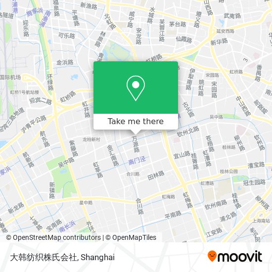 大韩纺织株氏会社 map